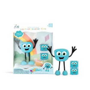 Personaje mas 2 cubos iluminados blair glo pals