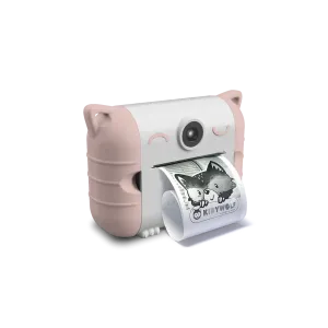 Kidyprint Cámara de Impresión Térmica Rosa