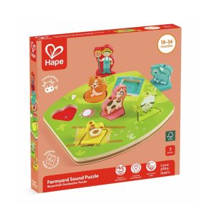 puzzle granja sonidos