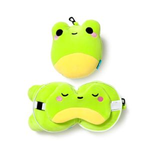 Almohada de Viaje con Antifaz Rana