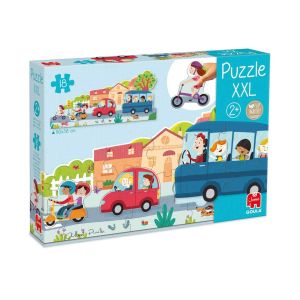 puzzle xxl vehículos