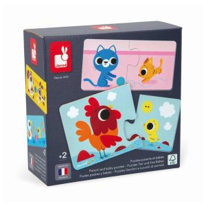 puzzle padres y bebes