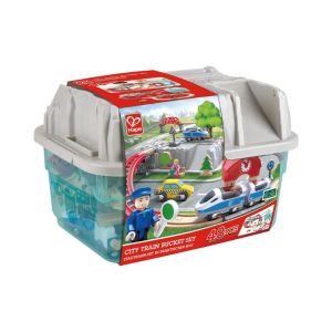 Juego de Bloques de Construcción Tren de Ciudad