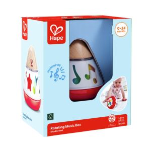 Caja musical giratoria